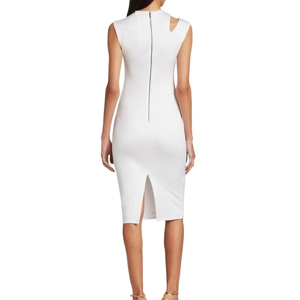 NWT $285 Alice + Olivia Delora Cutout Sheath Dress in size 6!